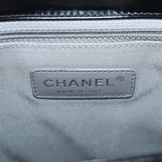 Chanel Reverso Boy Flap Bag Patent