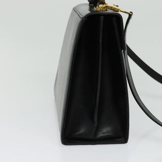 Salvatore Ferragamo Gancini Convertible Top Handle Bag Leather