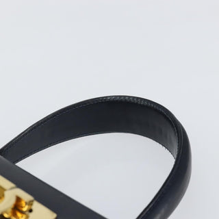 Salvatore Ferragamo Gancini Convertible Top Handle Bag Leather