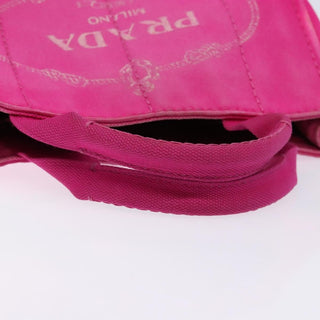Prada Canapa Open Tote Canvas