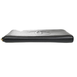 Chanel Timeless CC Zipped Wallet Caviar