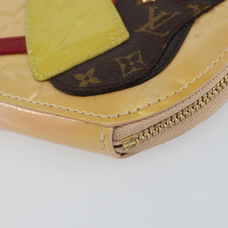 Louis Vuitton Chapeau Coin Purse Limited Edition Monogram Vernis Roses