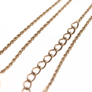 Christian Dior CD Pendant Necklace Metal and Crystals