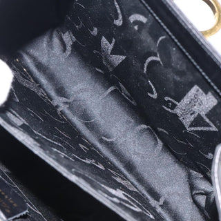 Salvatore Ferragamo Convertible Top Handle Bag Leather