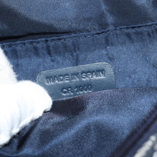 Christian Dior Saddle Zip Pouch Diorissimo Canvas