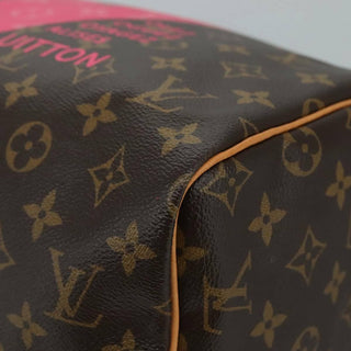Louis Vuitton Speedy Handbag Limited Edition V Monogram Canvas