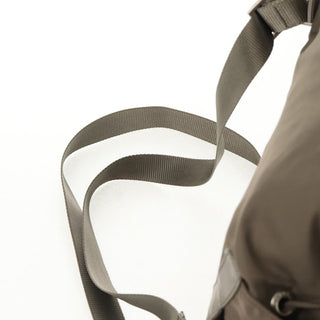 Prada Vela Double Front Pocket Backpack Tessuto with Saffiano Leather