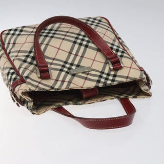 Burberry Nova Check Tote Nylon