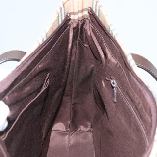 Burberry Nova Check Tote canvas check pattern