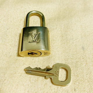 Louis Vuitton Cadenas Bag Charm Gold-plated