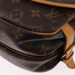 Louis Vuitton Saumur Handbag Monogram Canvas