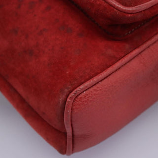 Gucci Vintage Bamboo Backpack Suede