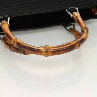 Gucci Vintage Bamboo Handle Bag Nylon