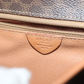 Celine Macadam Shoulder Bag PVC Leather