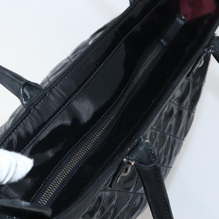 Chanel CC Charm Zip Tote Quilted Coated Canvas