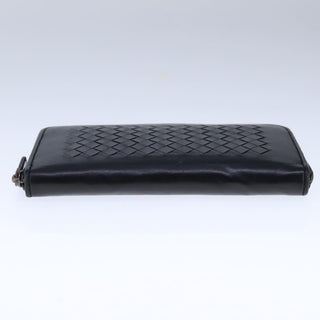 Bottega Veneta Intrecciato Long Zip  Wallet Leather