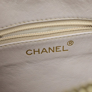 Chanel Vintage Camera Tassel Bag Chevron Lambskin