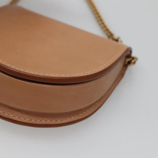 Saint Laurent Le K Chain Crossbody Bag Leather