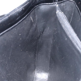 Chanel Vintage Embossed Logo Shoulder Bag Patent