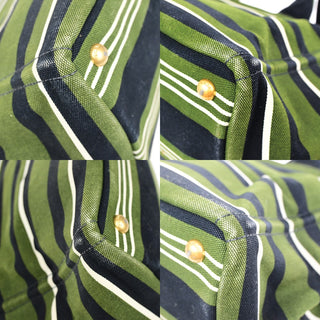 Prada Canapa Righe Canvas