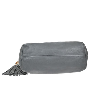 Gucci Bamboo Tassel Tote Leather