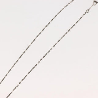 Tiffany & Co. Elsa Peretti Cross Pendant Necklace Sterling Silver