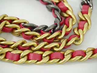 Chanel 19 Round Clutch with Chain Quilted Tweed