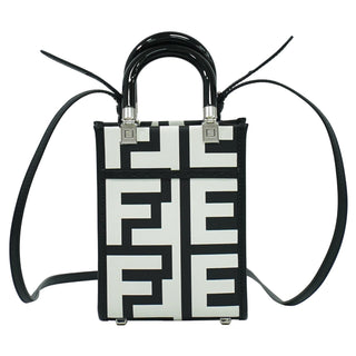 Fendi Sunshine Shopper Tote Leather