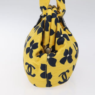 Chanel Vintage Frame Shoulder Bag Printed Canvas