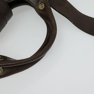 Bvlgari Chandra Hobo Canvas and Leather