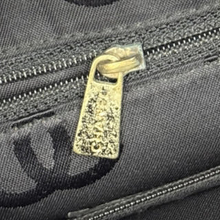 Chanel Vintage Wood Chain CC Shoulder Bag Caviar