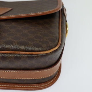 Celine Macadam Shoulder Bag PVC Leather