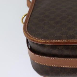 Celine Macadam Shoulder Bag PVC Leather