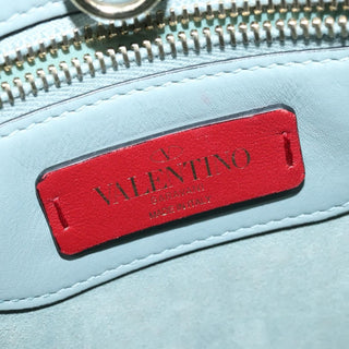 Valentino Garavani Demilune Flap Satchel Leather