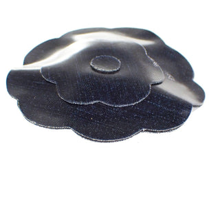 Chanel Camellia Brooch Denim