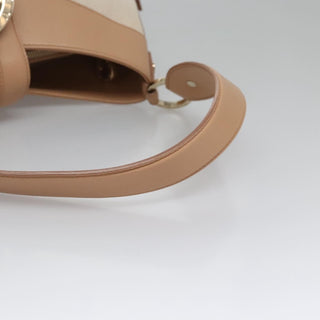 Bvlgari Chandra Hobo Canvas and Leather