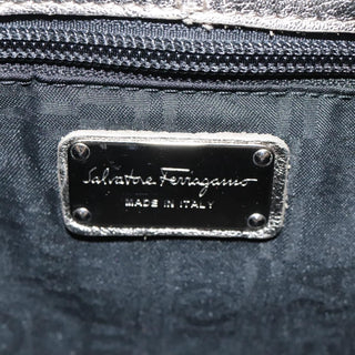 Salvatore Ferragamo Gancini Shoulder Bag Leather
