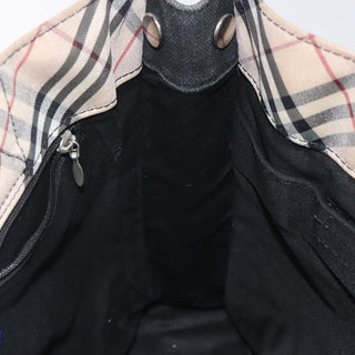Burberry Nova Check Tote canvas check pattern