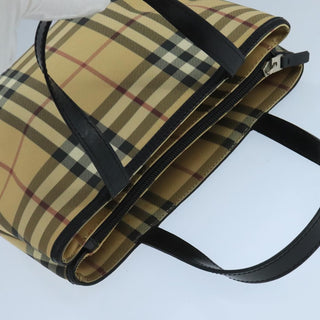 Burberry Nova Check Tote canvas check pattern