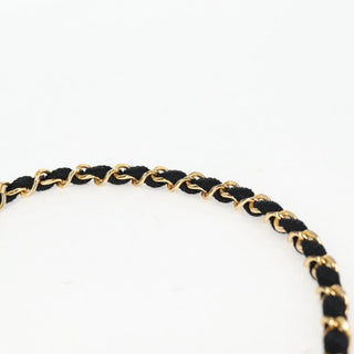 Chanel Vintage CC Chain Flap Bag Quilted Satin