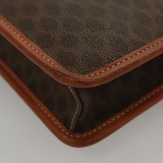 Celine Vintage Macadam Shoulder Bag Canvas