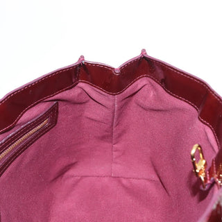 Louis Vuitton Wilshire Handbag Monogram Vernis