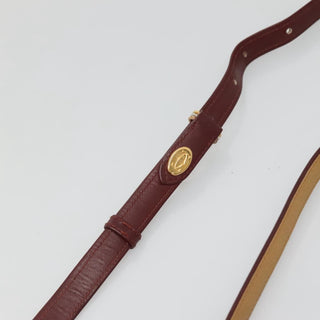 cartier Tasseled Must de Cartier Crossbody Bag Leather