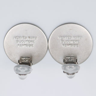 Hermes Clou De Selle Clip-On Earrings Metal
