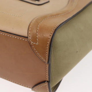 Celine Tricolor Luggage Bag Leather