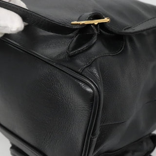 Gucci Vintage Bamboo Backpack Leather