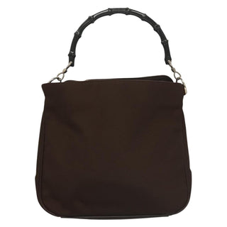 Gucci Vintage Bamboo Handle Tote Nylon