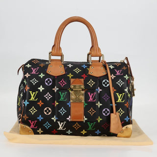 Louis Vuitton Speedy Handbag Monogram Multicolor