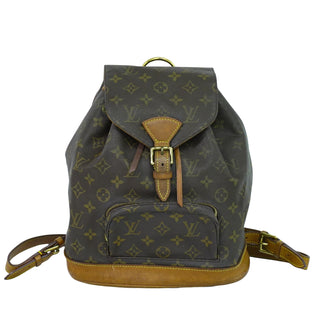 Louis Vuitton Vintage Montsouris Backpack Monogram Canvas