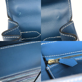 Hermes Kelly Handbag Vibrato and Chamonix